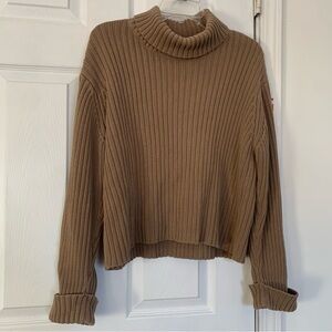Liz Claiborne Brown Turtleneck Sweater